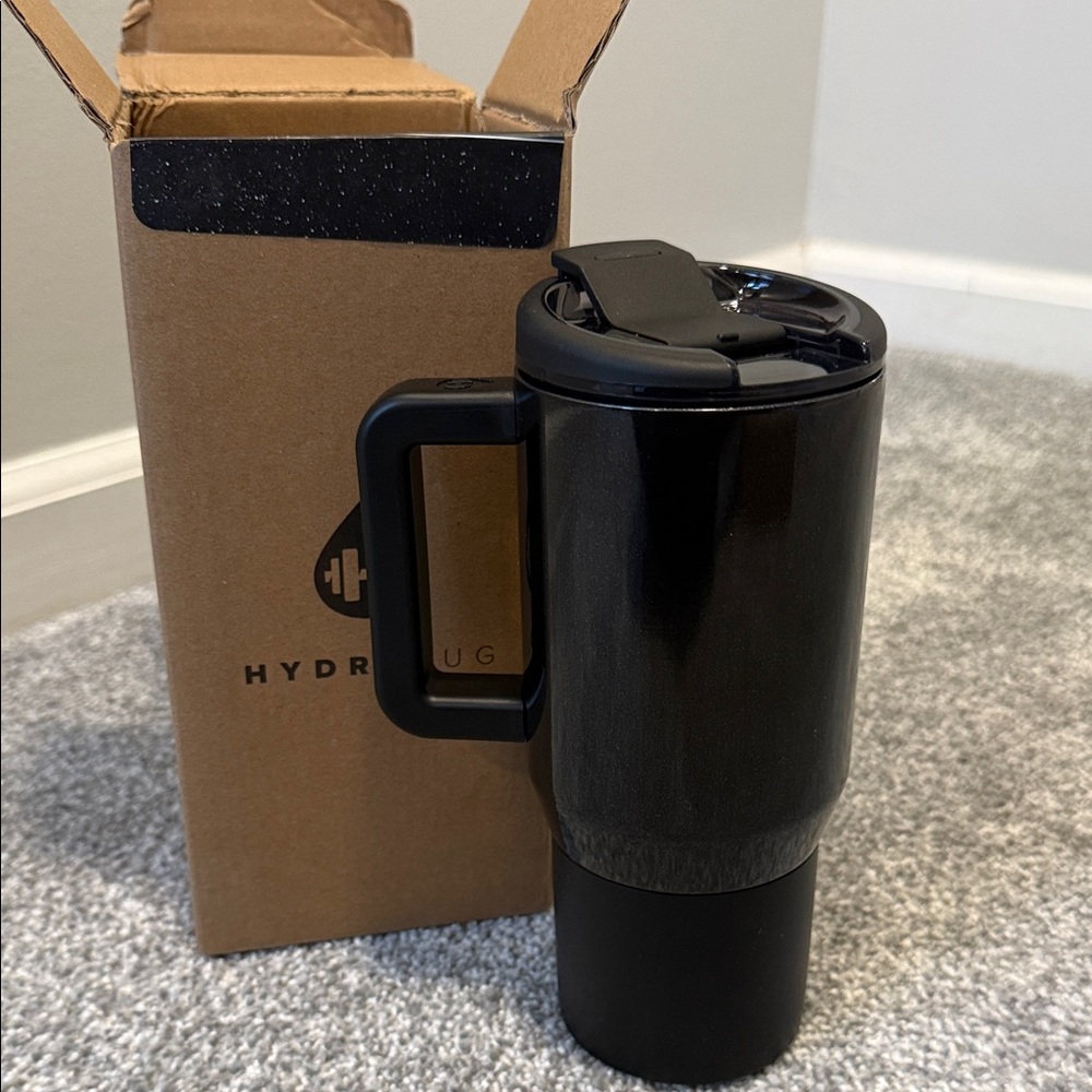 HydroJug Black Coffee Mug 20 oz